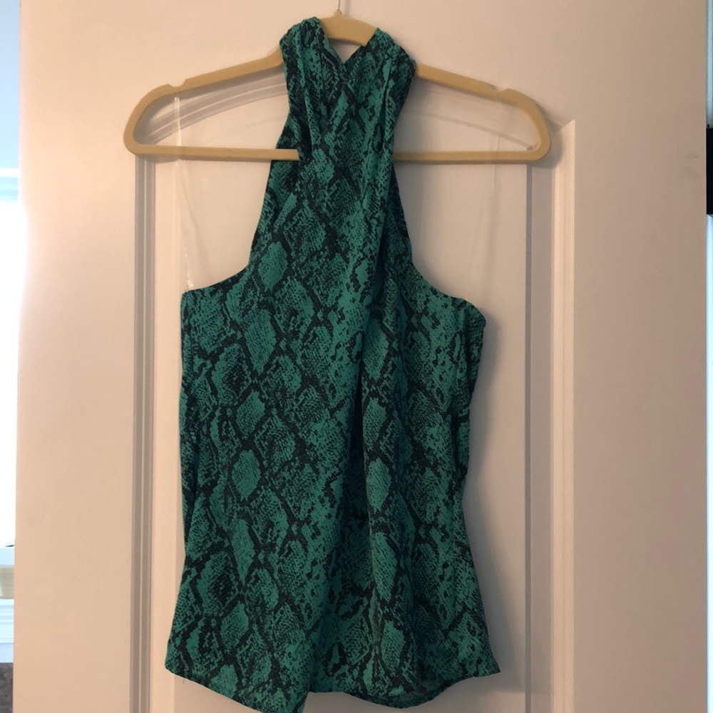 Vici Dolls Snakeskin print top